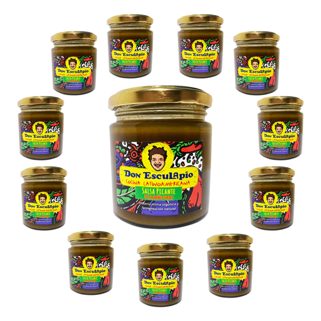 Especial Minorista: Pack 12 Salsas Jalapeños Verde